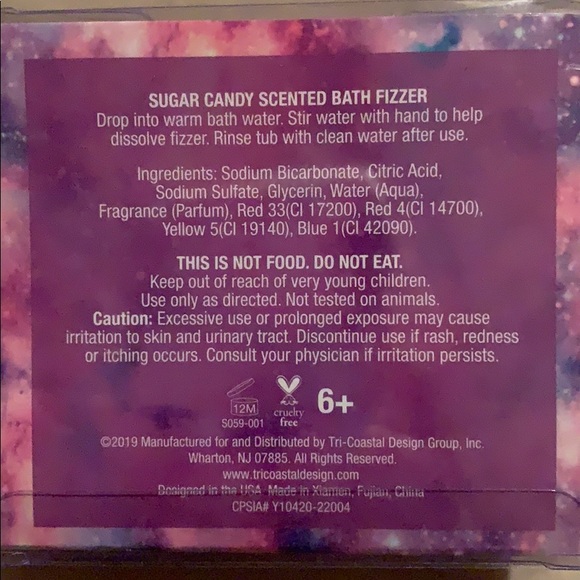 🎄UNICORN 🦄 Sugar Candy 🍬 Scented Bath 🛁 Fizzer - Picture 3 of 4